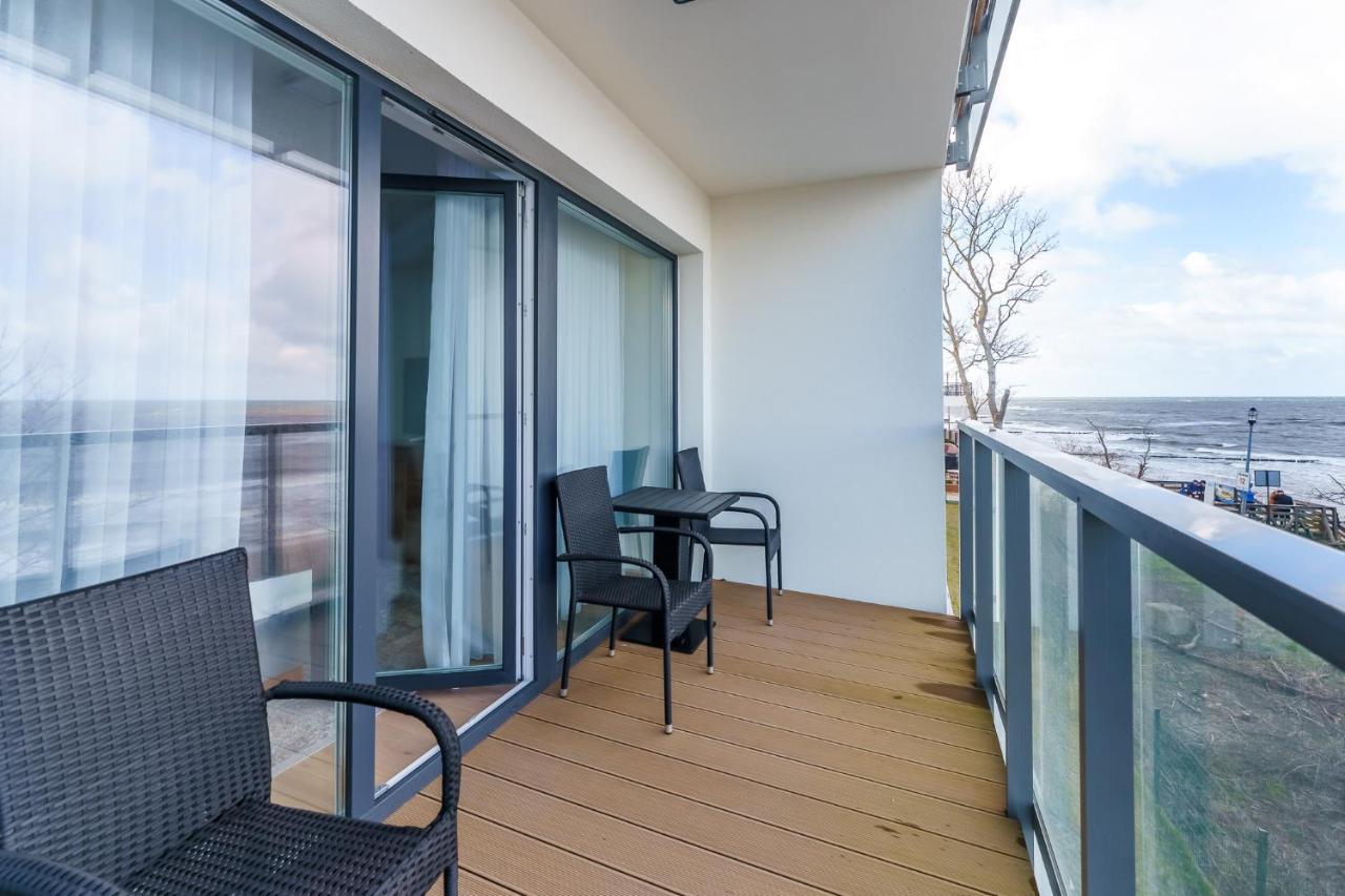 Ustronie Apartments Z Widokiem Na Morze 20 M Do Plazy Ustronie Morskie Kültér fotó
