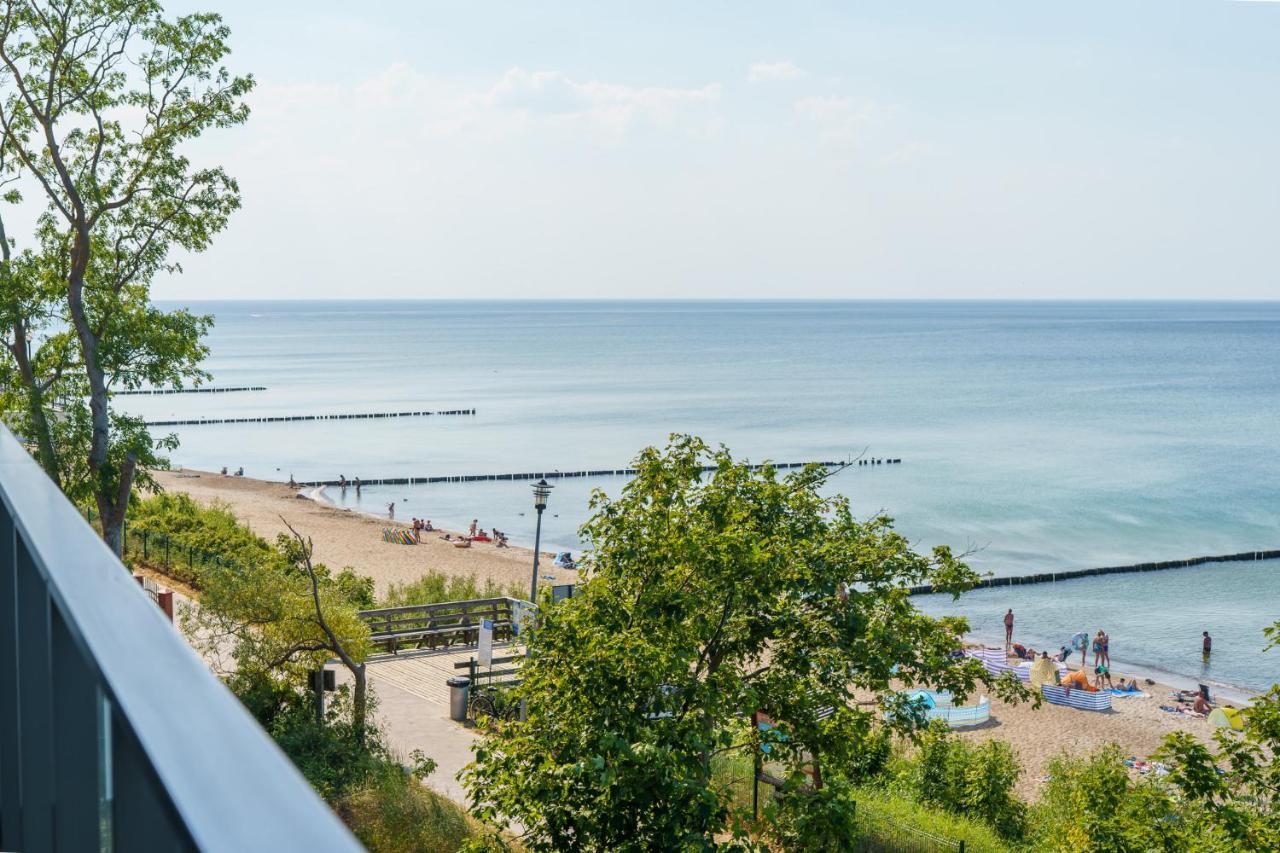 Ustronie Apartments Z Widokiem Na Morze 20 M Do Plazy Ustronie Morskie Kültér fotó