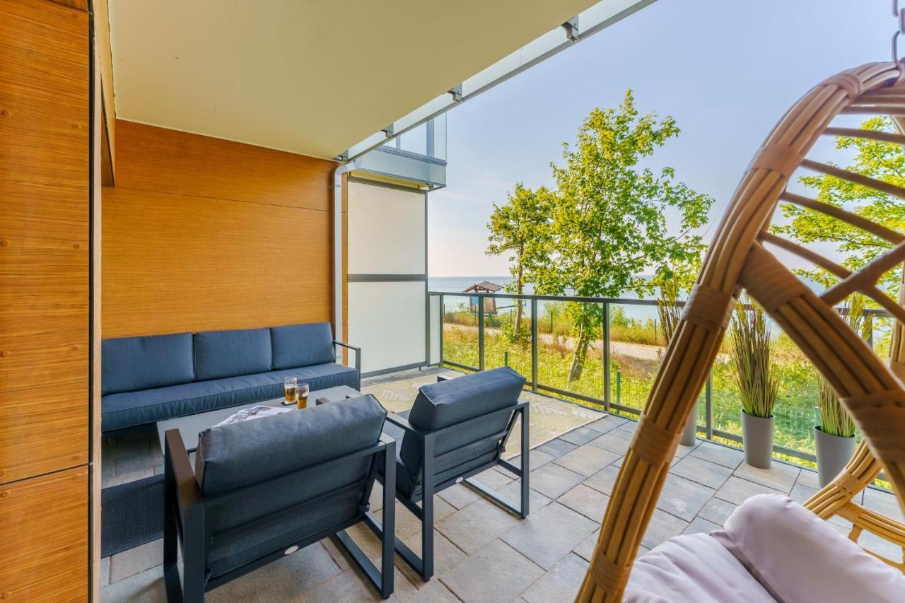 Ustronie Apartments Z Widokiem Na Morze 20 M Do Plazy Ustronie Morskie Kültér fotó