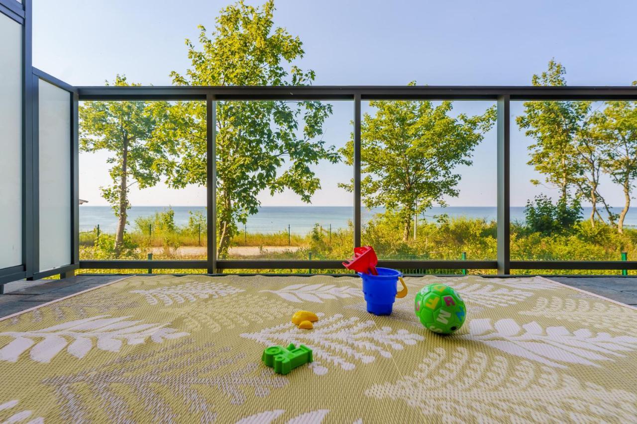 Ustronie Apartments Z Widokiem Na Morze 20 M Do Plazy Ustronie Morskie Kültér fotó