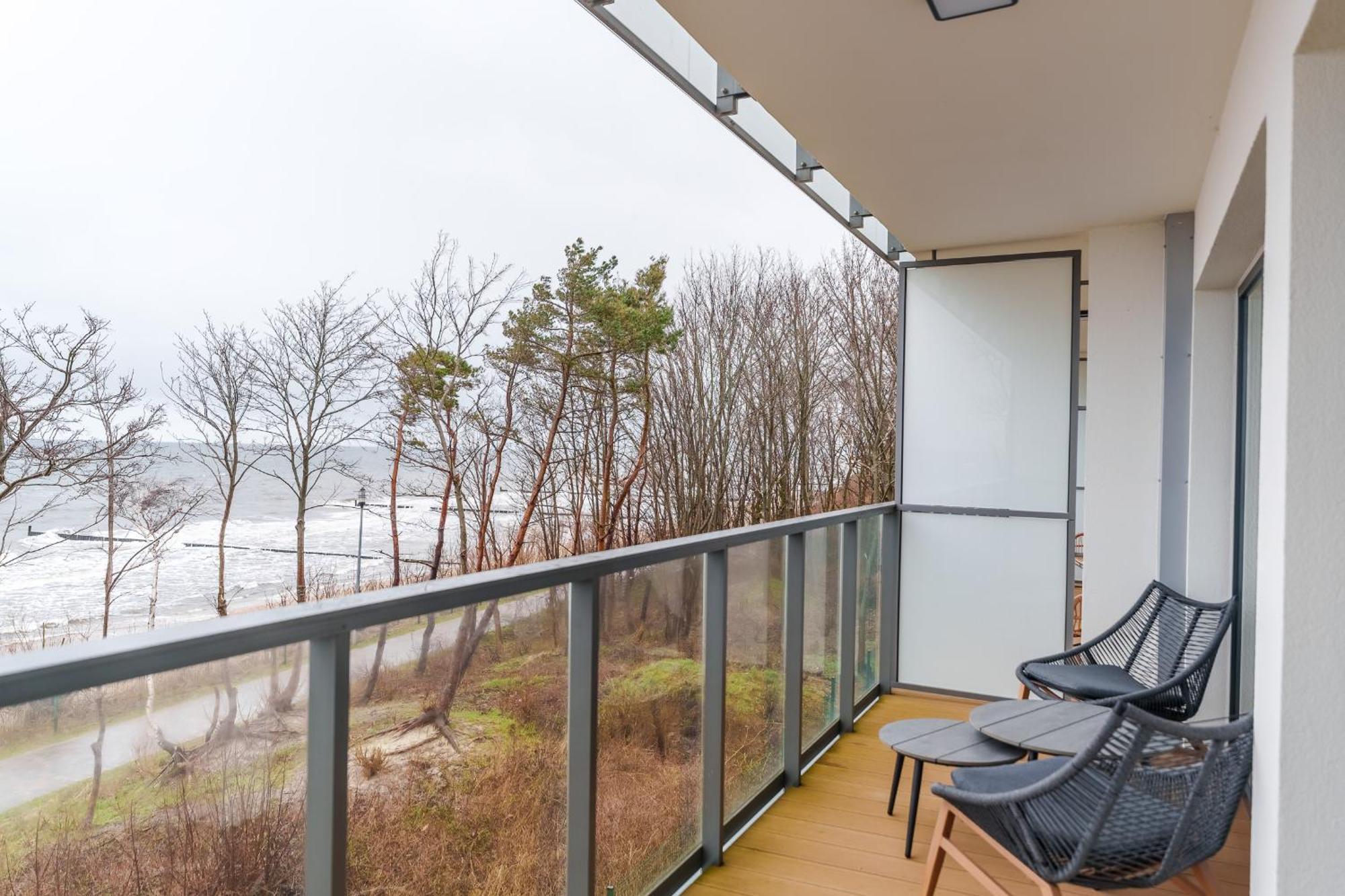 Ustronie Apartments Z Widokiem Na Morze 20 M Do Plazy Ustronie Morskie Kültér fotó