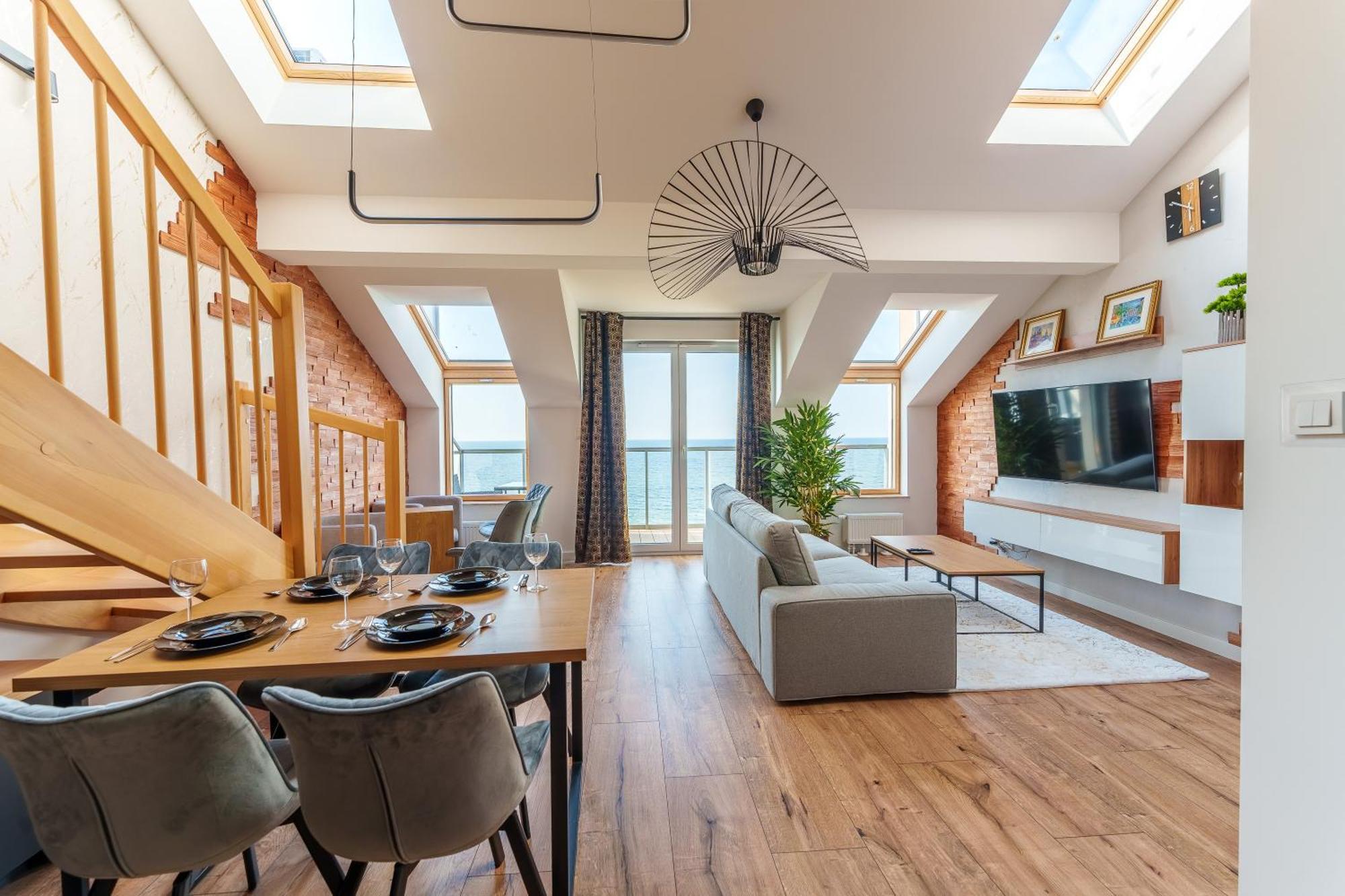 Ustronie Apartments Z Widokiem Na Morze 20 M Do Plazy Ustronie Morskie Kültér fotó