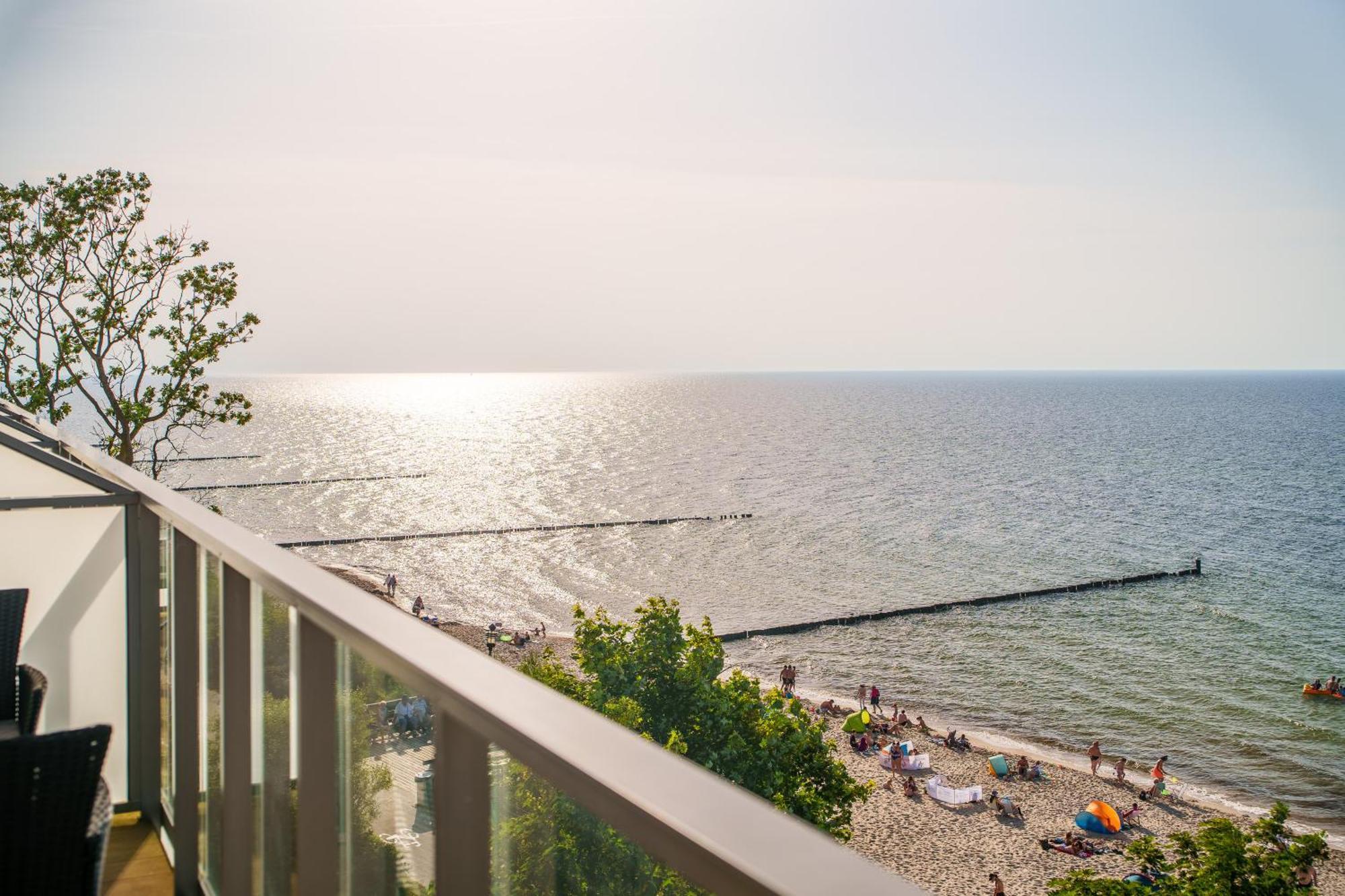 Ustronie Apartments Z Widokiem Na Morze 20 M Do Plazy Ustronie Morskie Kültér fotó