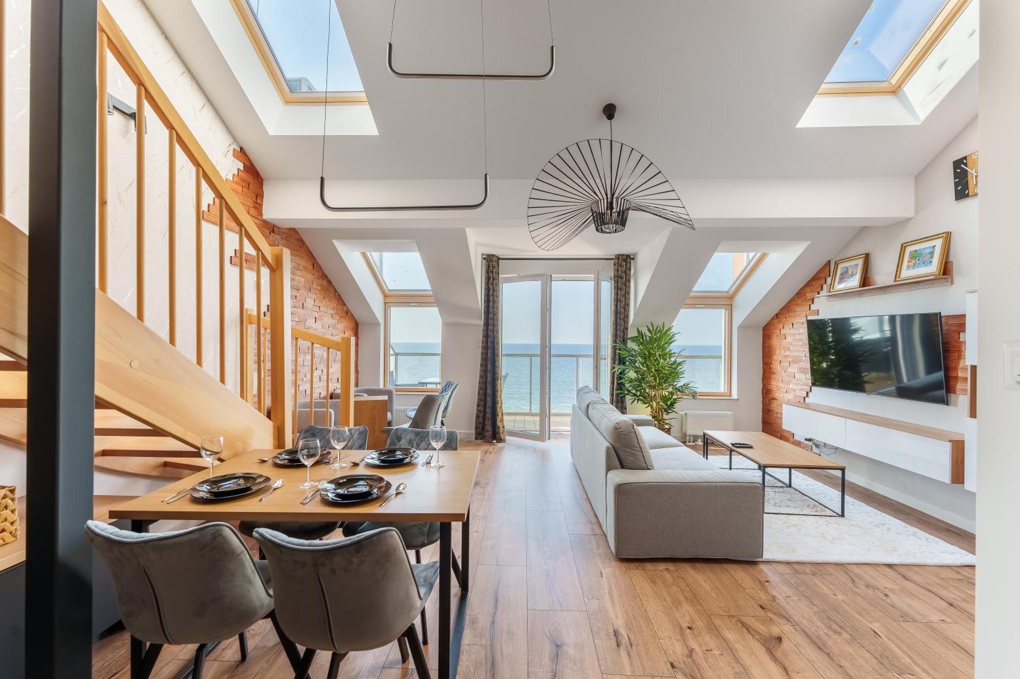Ustronie Apartments Z Widokiem Na Morze 20 M Do Plazy Ustronie Morskie Kültér fotó